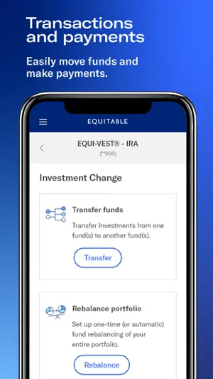 Equitable Mobile App screenshot 5