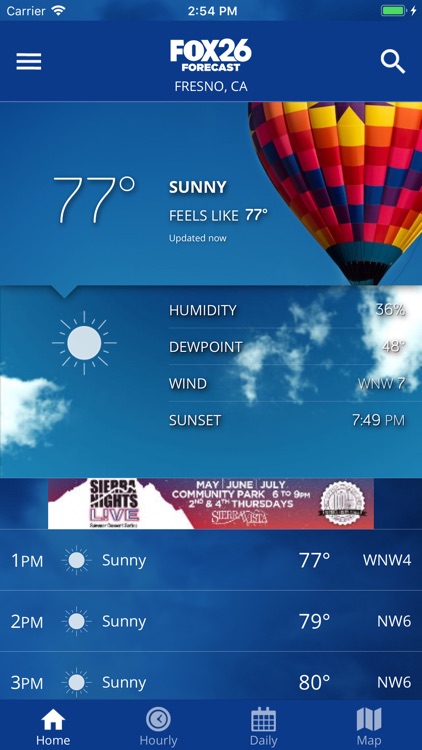 KMPH News FOX Forecast