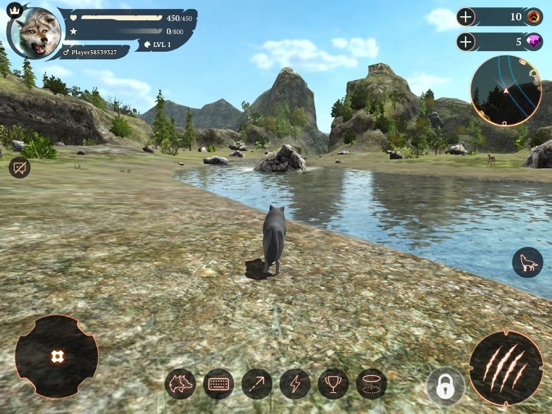 The Wolf: Online RPG Simulator iPad app afbeelding 1
