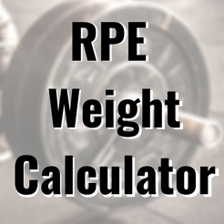 ‎RPE Weight Calculator