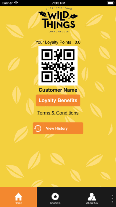 App screenshot