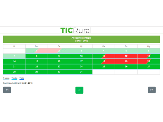 Screenshot #5 pour Calendari TIC Rural