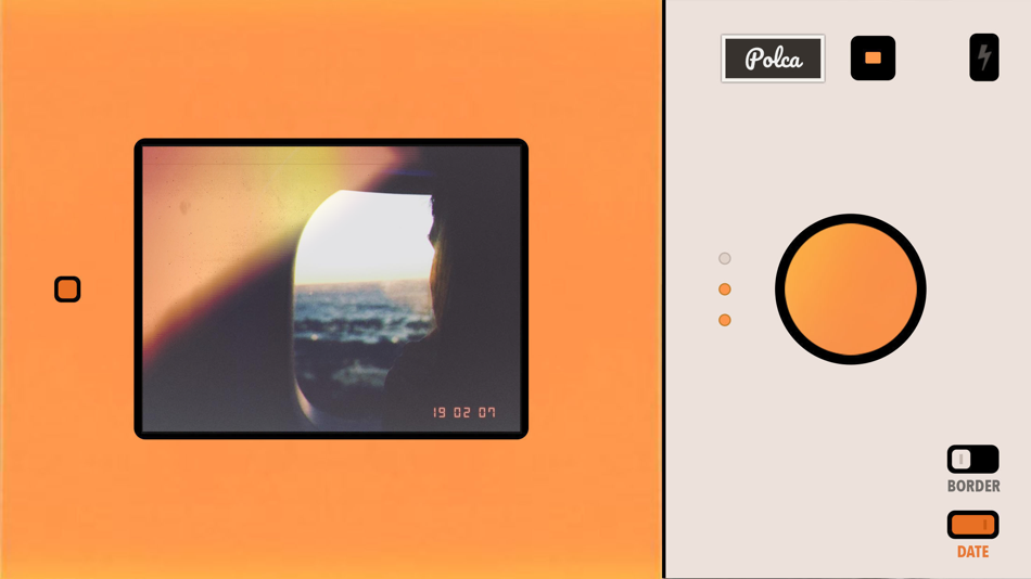 #1. Polca - Retro Camera (iOS) By: ThirtyFive Inc.