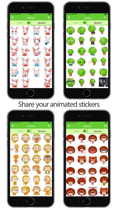 Stickers Packs for Whats!のおすすめ画像4