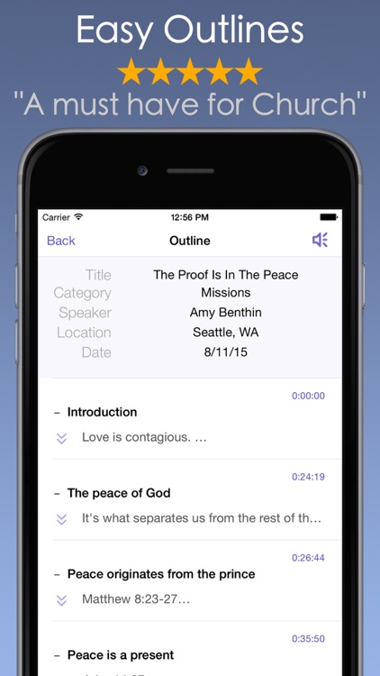 Sermon Notes PRO - Learn Apply