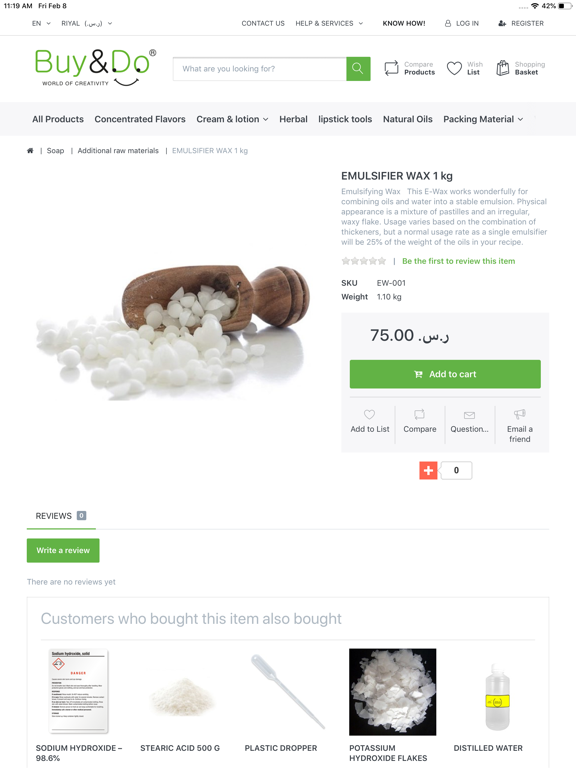 Buy&Do iPad screenshot 5 - Shopping app