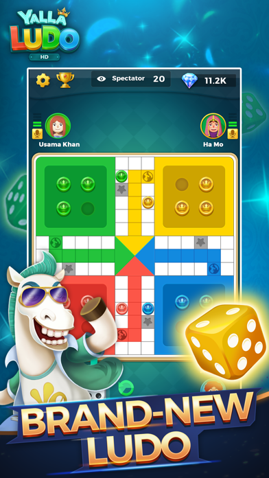 Screenshot #1 pour Yalla Ludo HD — For iPad