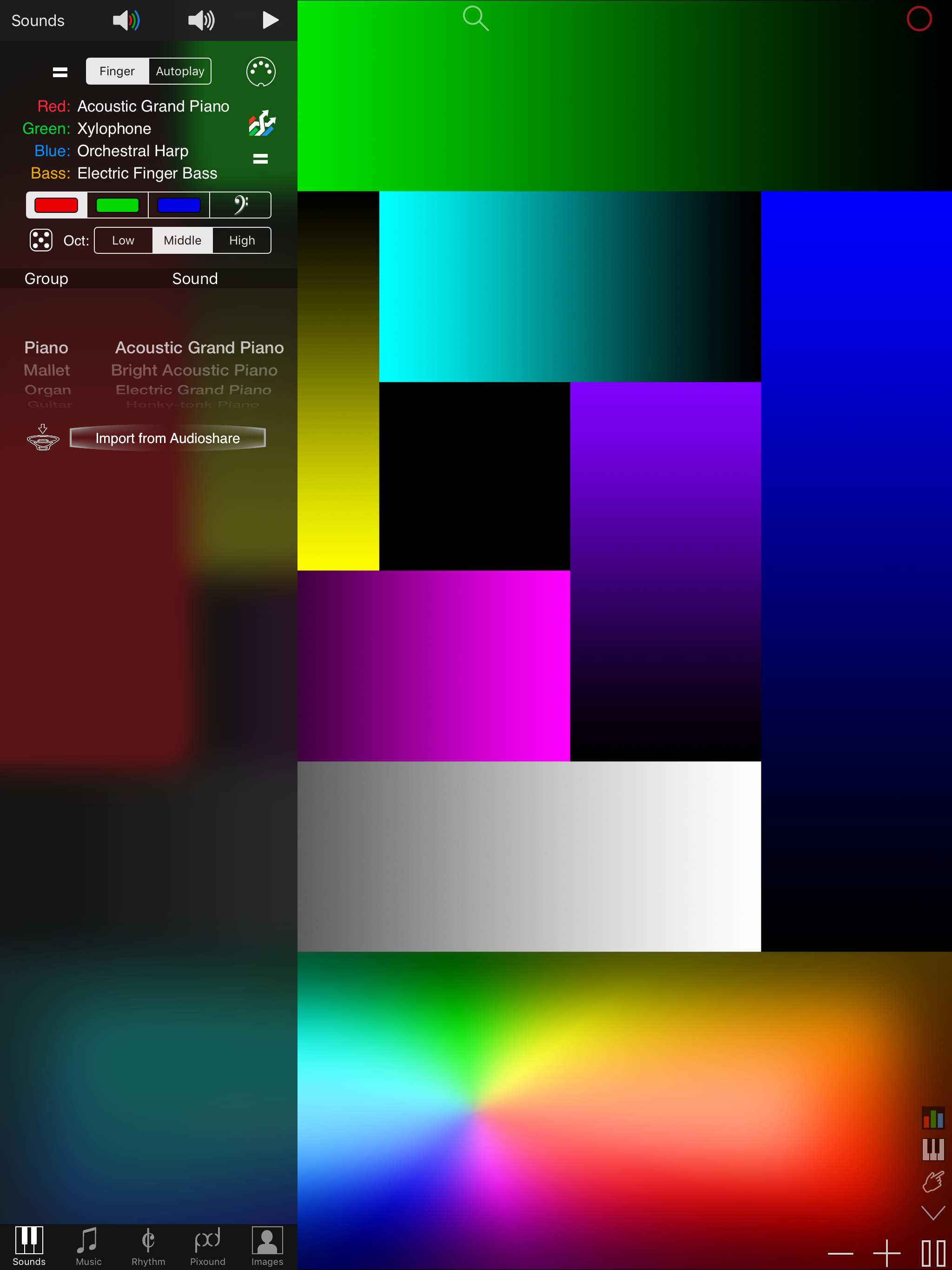 Pixound