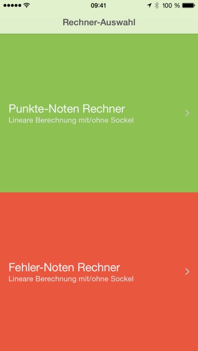 Screenshot #1 pour Notenrechner für Lehrer