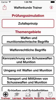 Waffenkunde Trainer iphone bilder 1