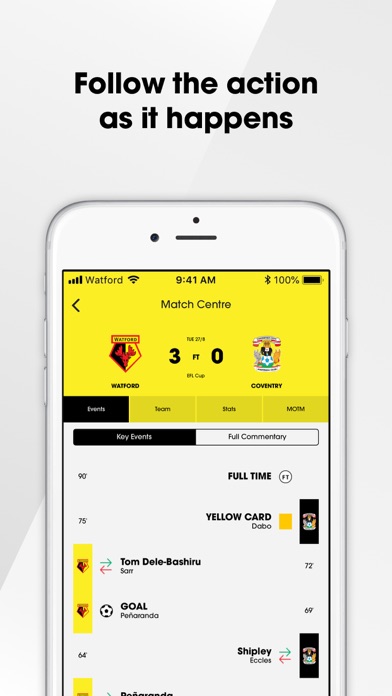Watford FC Screenshot