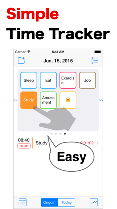 LogCalendar - Time Tracker screenshot 1