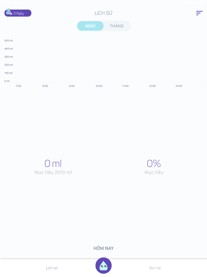 Finme-Nhắc uống nước mỗi ngày