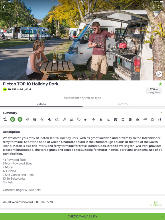 Screenshot #5 pour Holiday Parks NZ