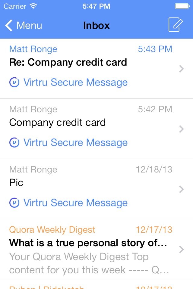 Virtru Email Protection screenshot 4