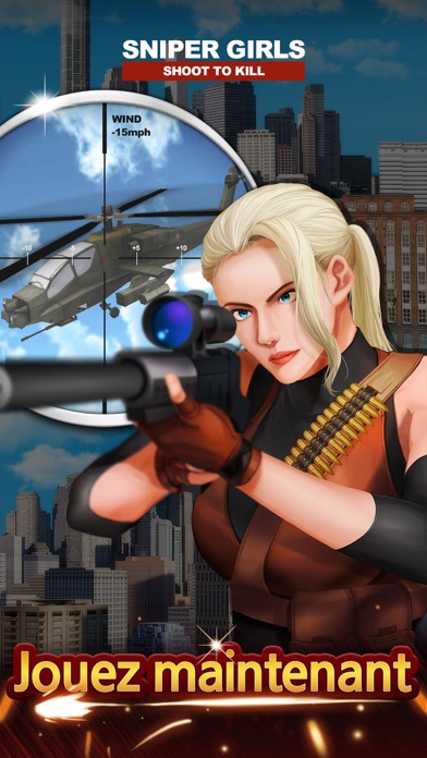 Screenshot #2 pour Sniper Girls : 3D Gun Shooting