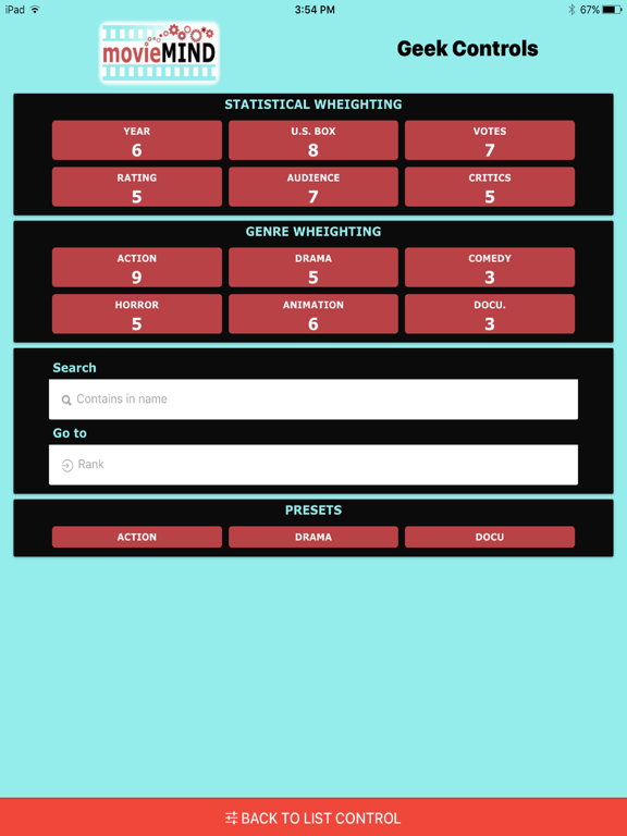 movieMIND iPad screenshot 5 - Entertainment app