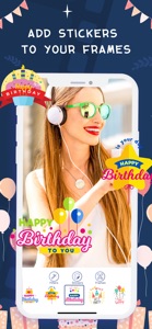 Birthday Video Maker Music screenshot #4 for iPhone