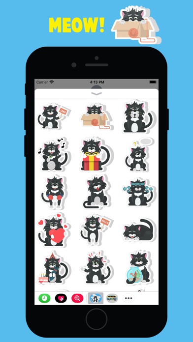 Screenshot #2 pour Emojicats - Émojichats