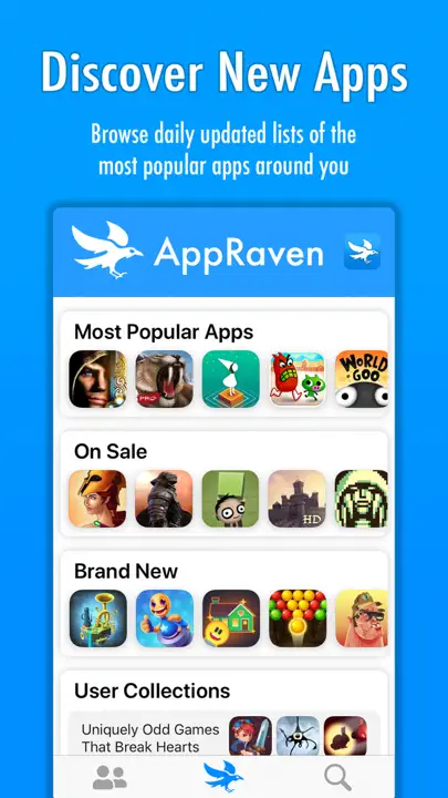 AppRaven: Betalte Apper Gratis iPhone-skjermbilde 1