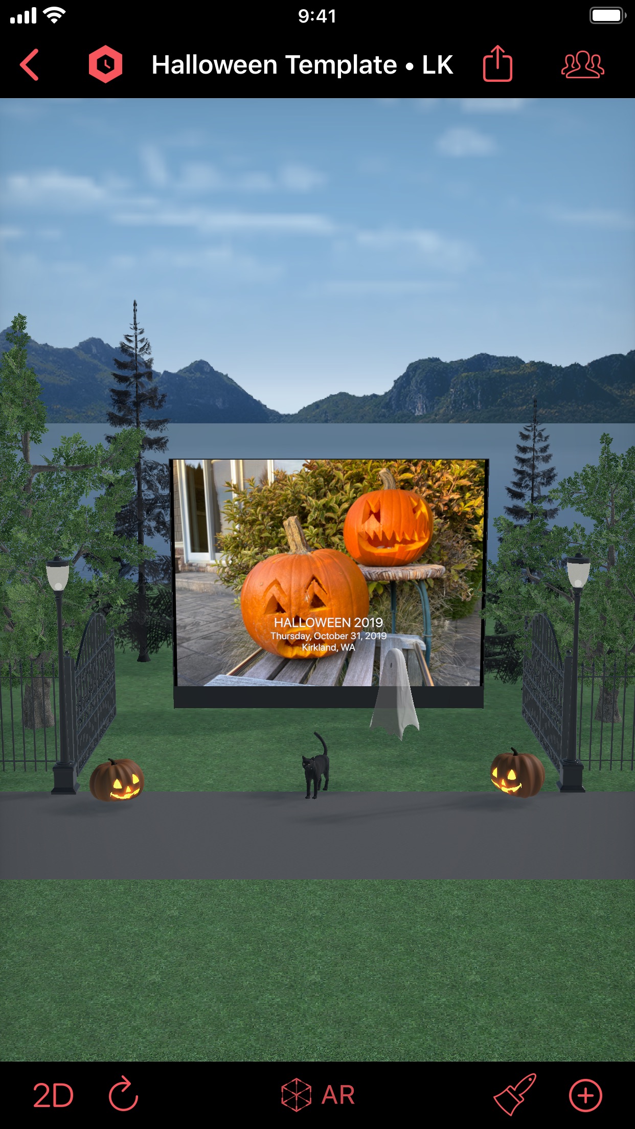 Screenshot do app Timebox Story Studio 3D