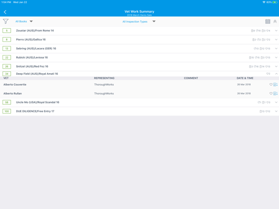 ThoroughWorks Classic iPad screenshot