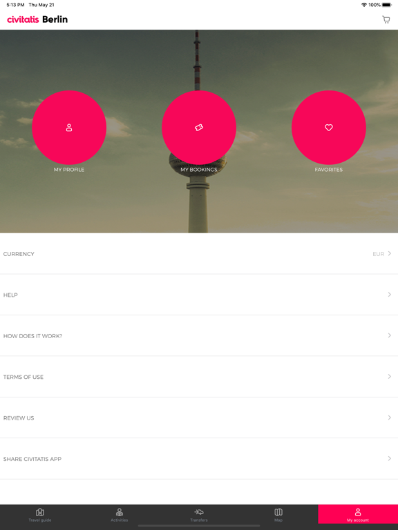 Berlin Guide Civitatis.com iPad screenshot 5 - Travel app