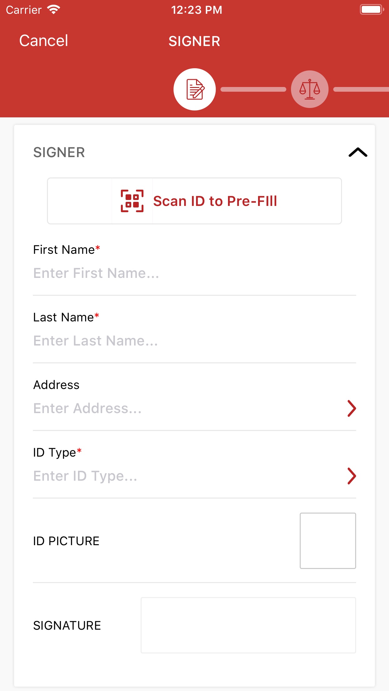 app screenshot