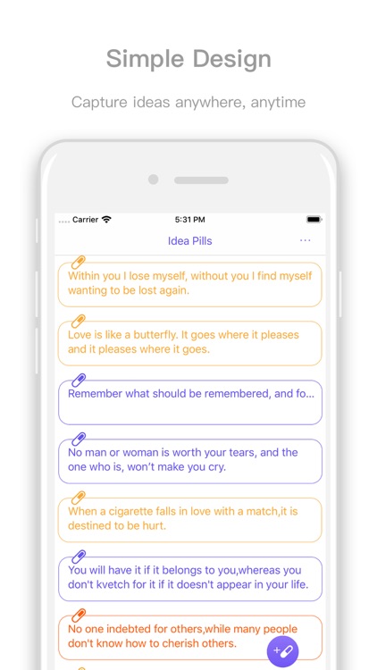 Idea Pills - Note & Reminder
