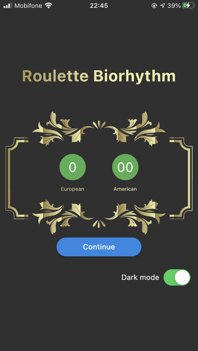 Roulette Biorhythm Screenshot