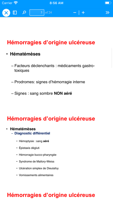 Manuel Universitaire Screenshot