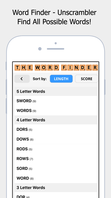 The Word Finder Screenshot