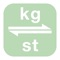 Icon Kilograms To Stones | kg to st