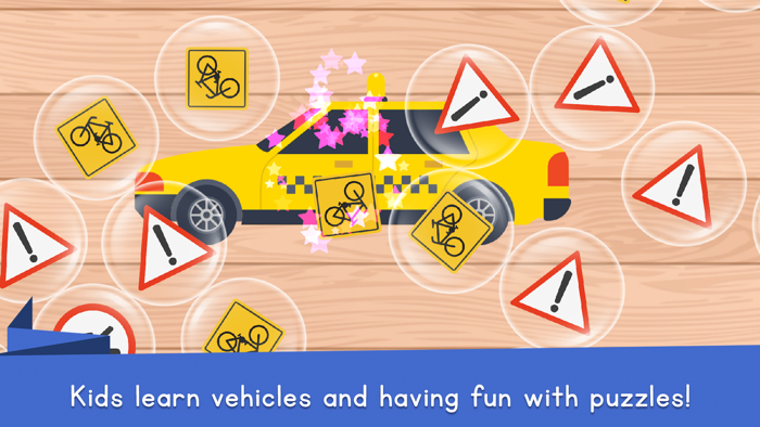 Puzzle Games for Kids Vehicle