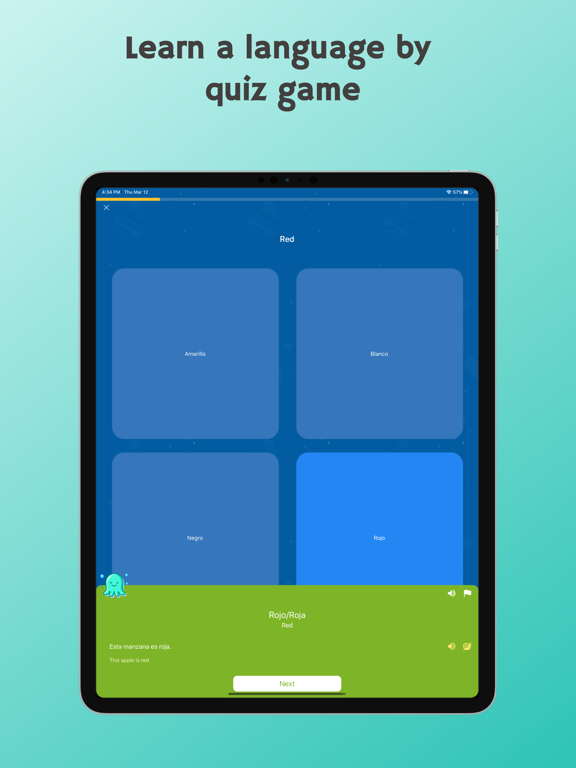 Learn Languages with LingoKing iPad screenshot 1 - Education app