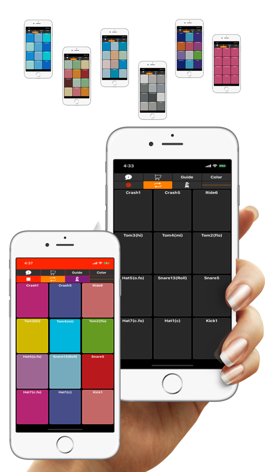 Drum PAD - Real Finger Drums - 3.1.0 - (iOS)