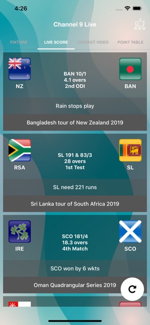 Channel 9 Live - IPL 2019 Live(圖3)-速報App