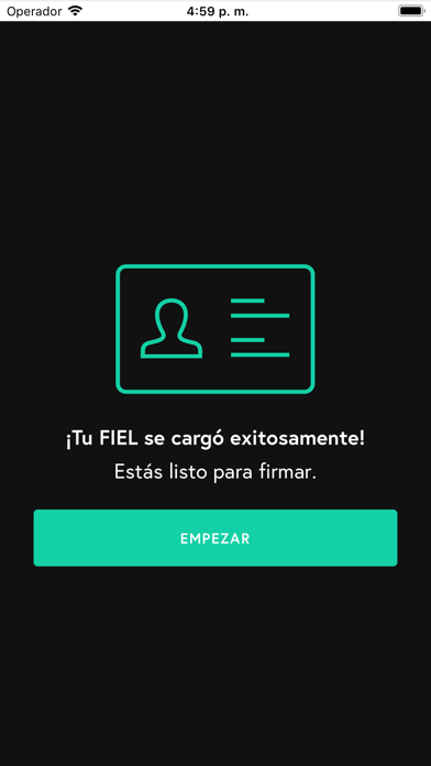 Mifiel Screenshot