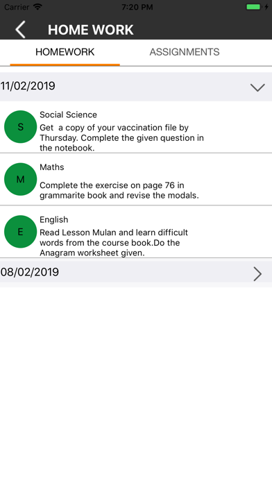 DPS Ghatkesar Parent App screenshot 2