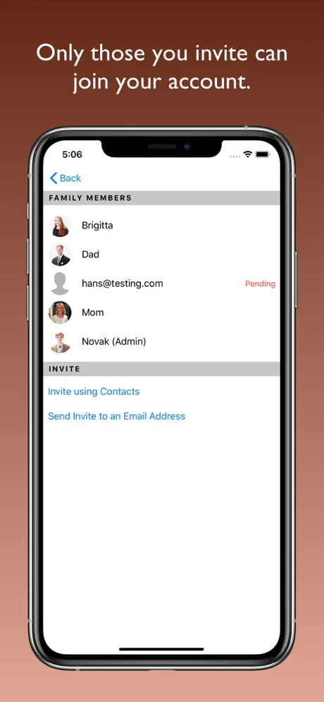Family Fotos - keep in touch