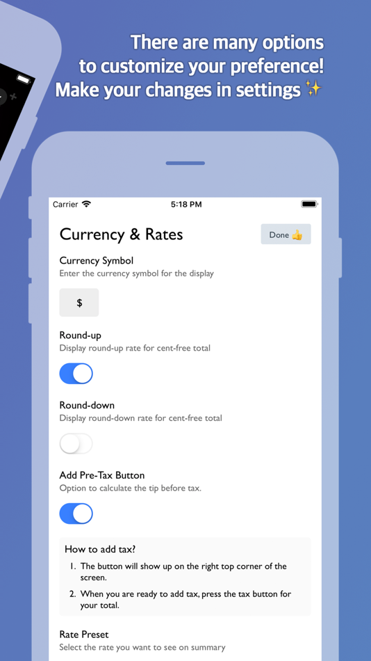 #5. Tiny Tip Calculator (iOS) 由: Yong Gyun Kim