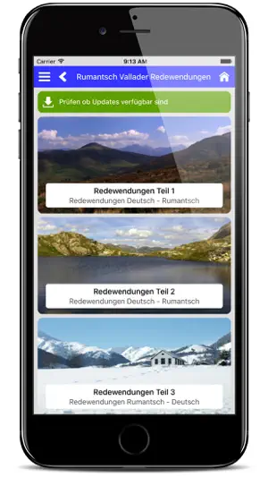 Rumantsch Vallader Redewendung screenshot 3