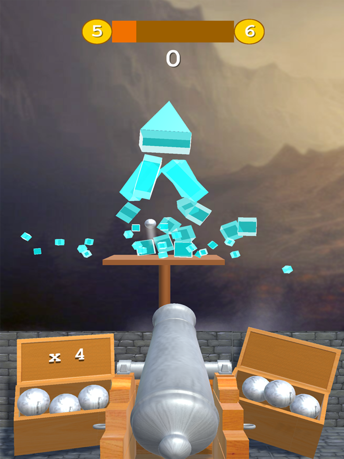 Cannon Balls Shoot Knockdown