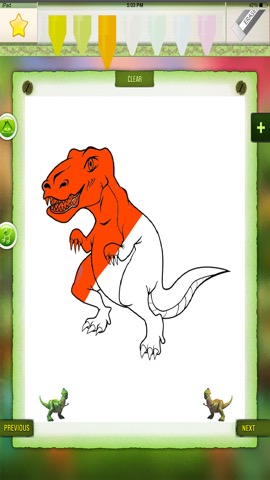 Toddler Dinosaur Coloring Bookのおすすめ画像3