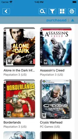 Game screenshot Video Games Collector apk