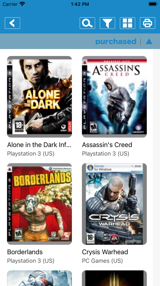 #2. Video Games Collector (macOS) 由: John D Gauchat