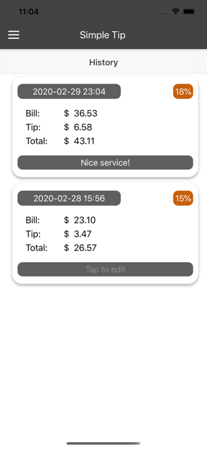 Simple Tip - Tip Calculator(圖3)-速報App