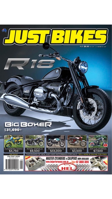 Just Bikes Magazine Screenshot