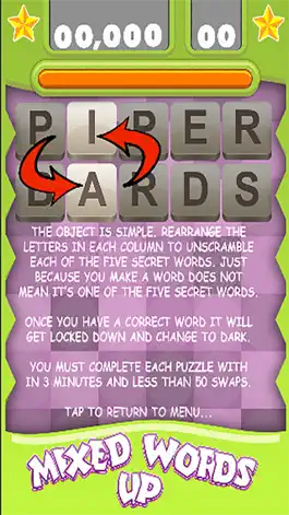 Game screenshot Mixed Up Words Game apk