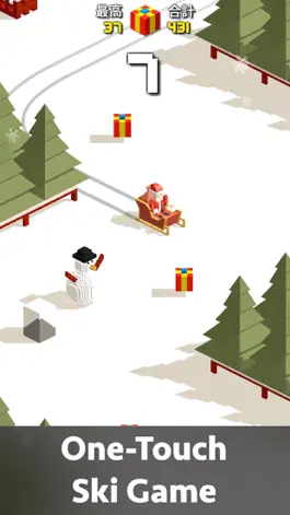 Game screenshot Santa Ski: Collect Gift mod apk